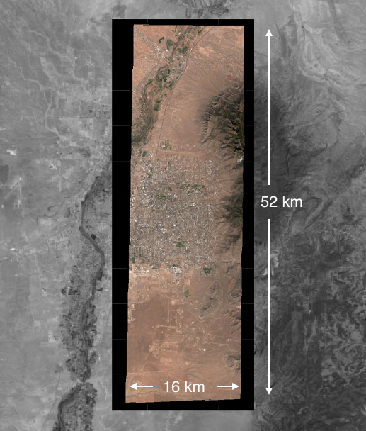 Typical acquisition shape